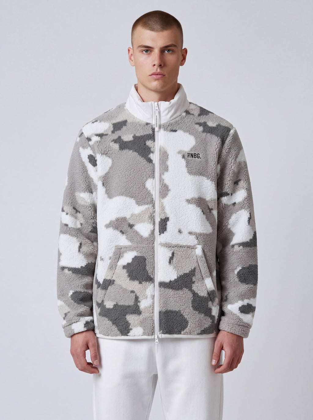 TNBG. Teddy Fleece Jacket Beige