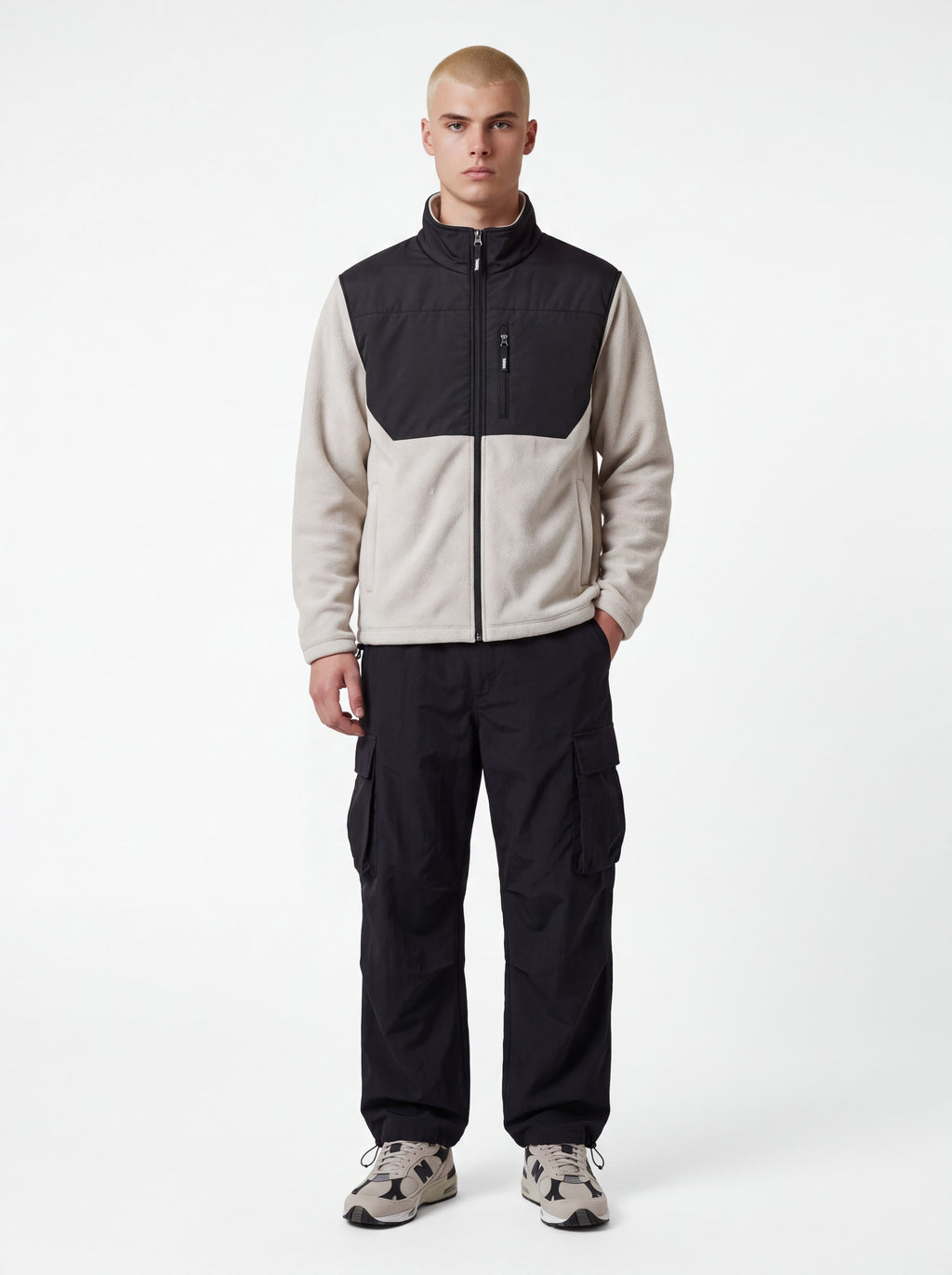 TNBG. Fleece Jacket Beige
