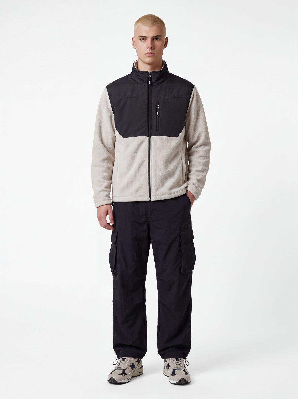 TNBG. Fleece Jacket Beige