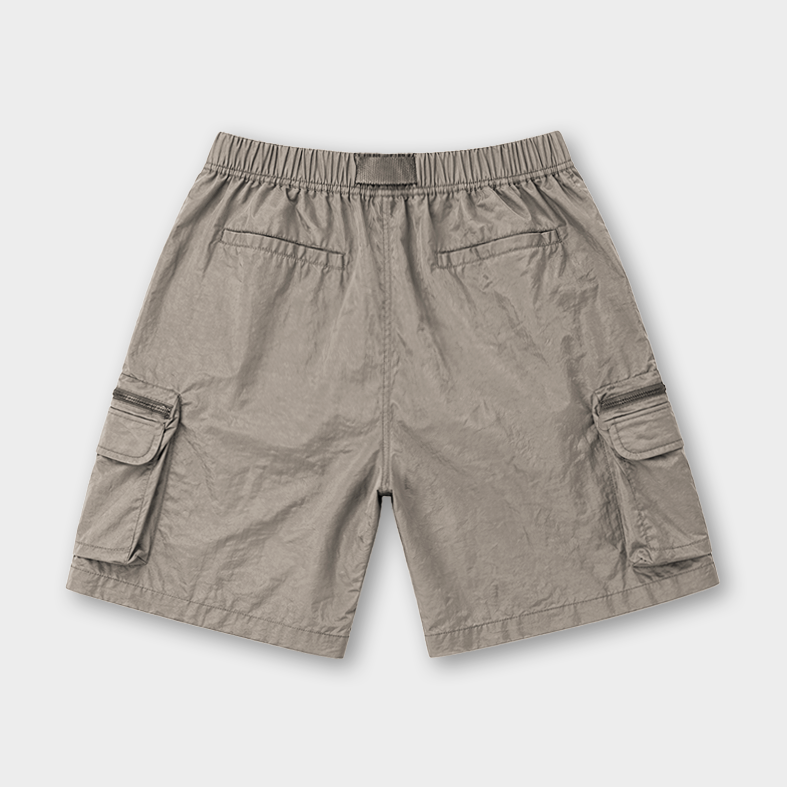 Tech Cargo Shorts Taupe