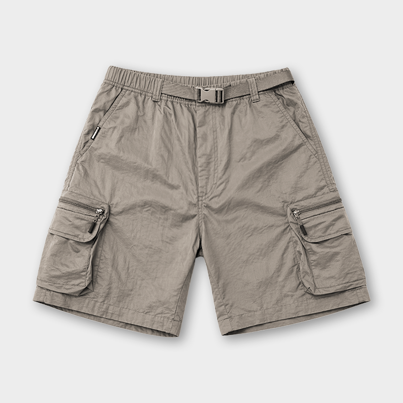 Tech Cargo Shorts Taupe