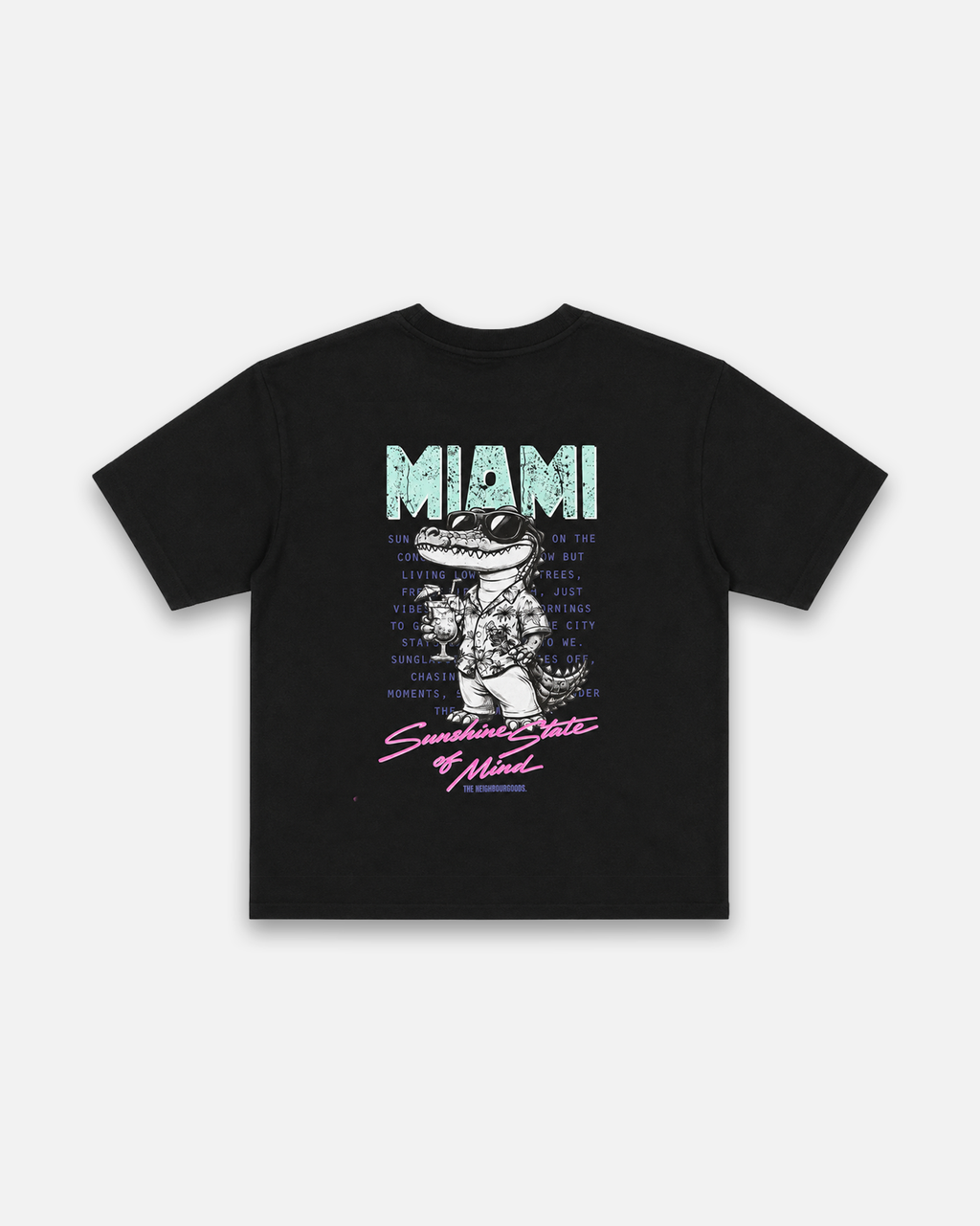 Kids Miami Alligator Oversize T-Shirt