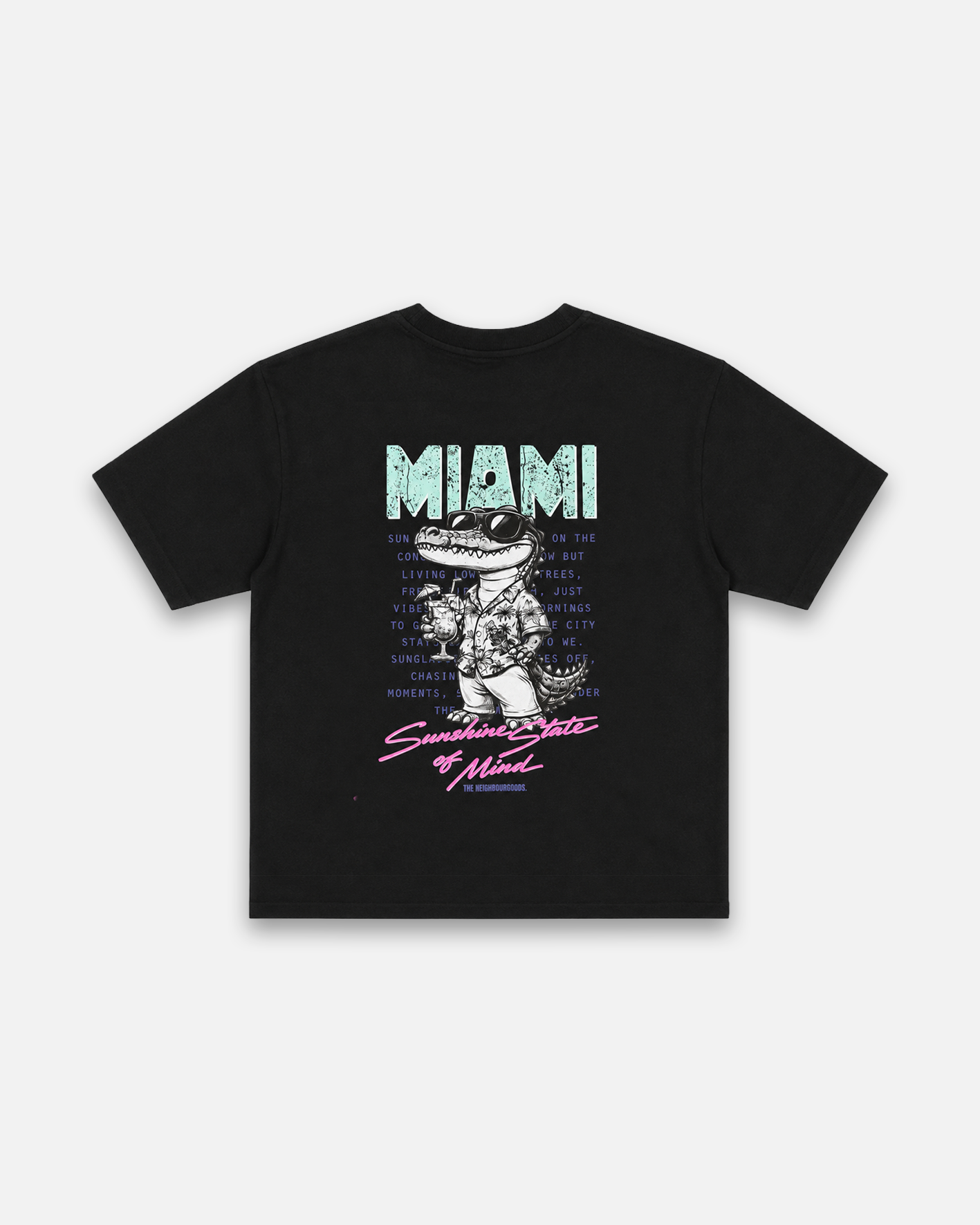 Kids Miami Alligator Oversize T-Shirt