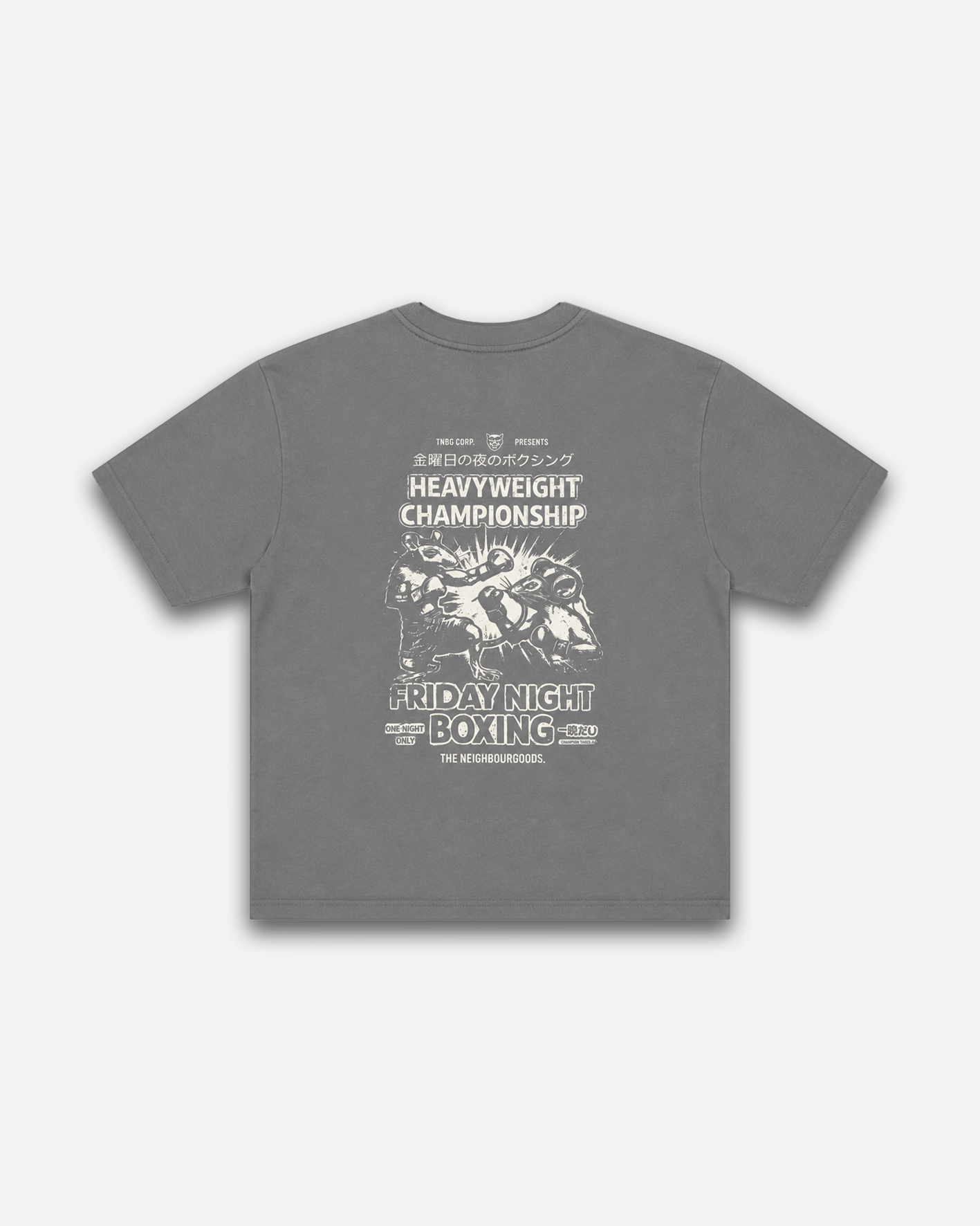 Kids Mice Fight Oversize T-Shirt