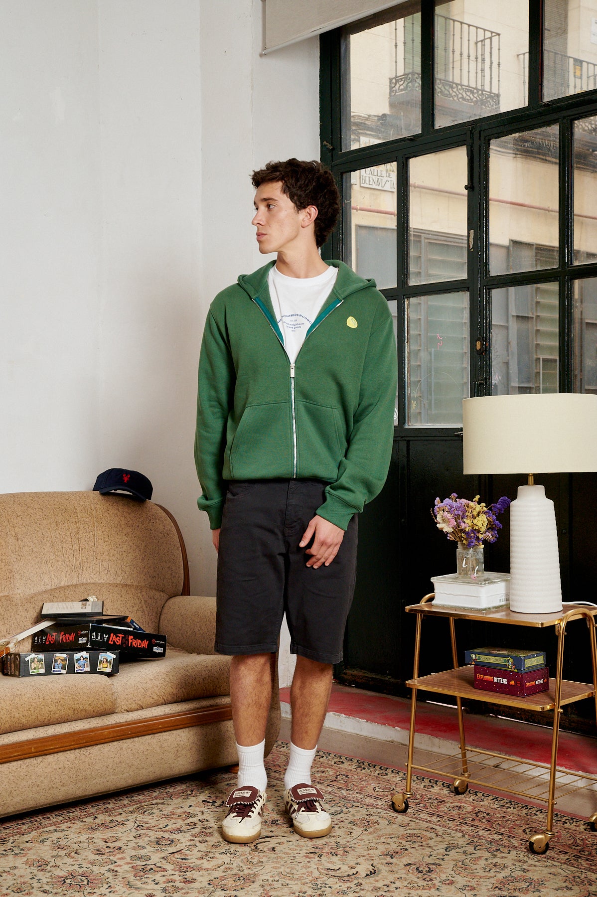 TNBG. LEMON ZIP-HOODIE