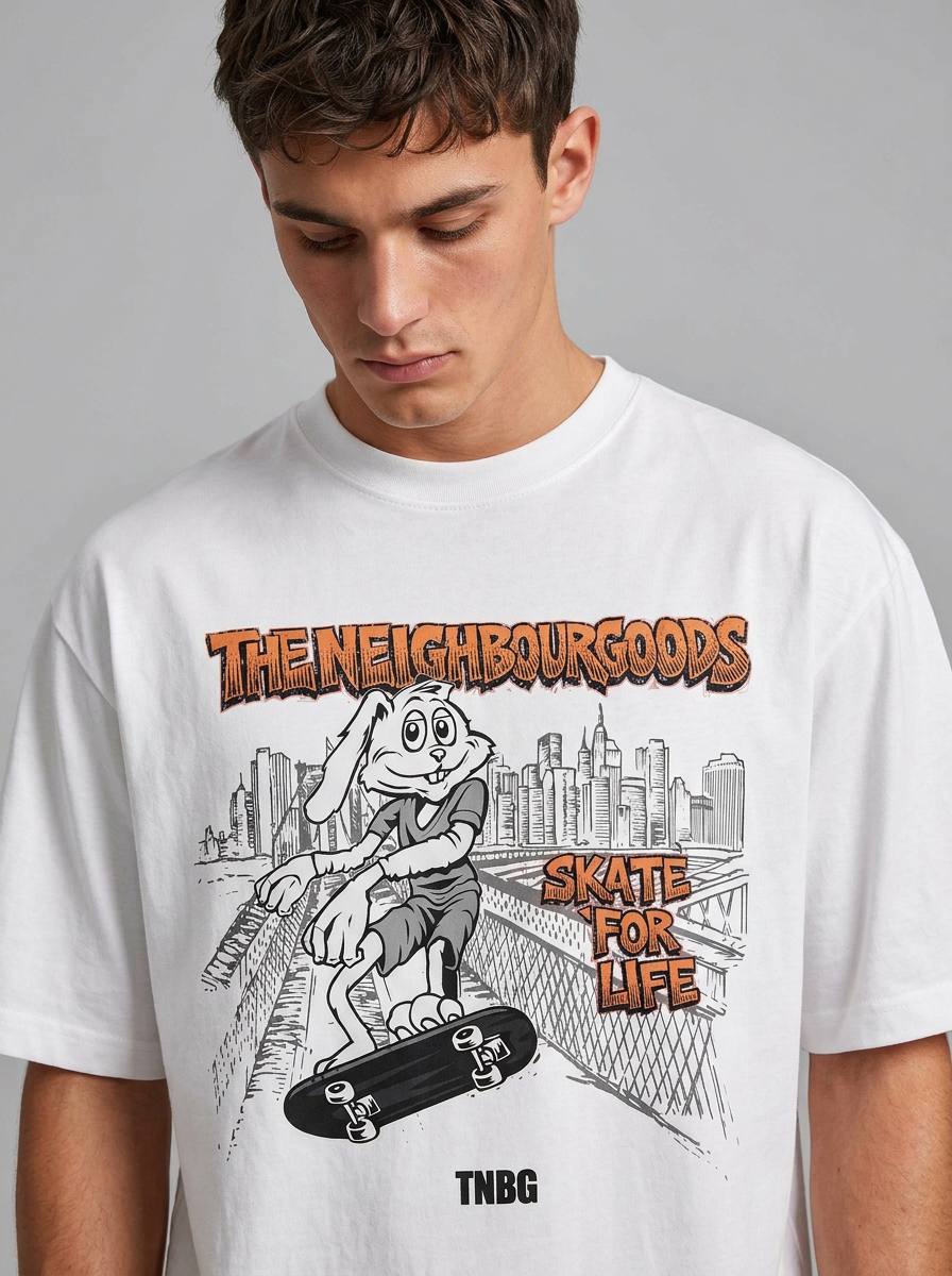 Skate Rabbit Oversize T-Shirt
