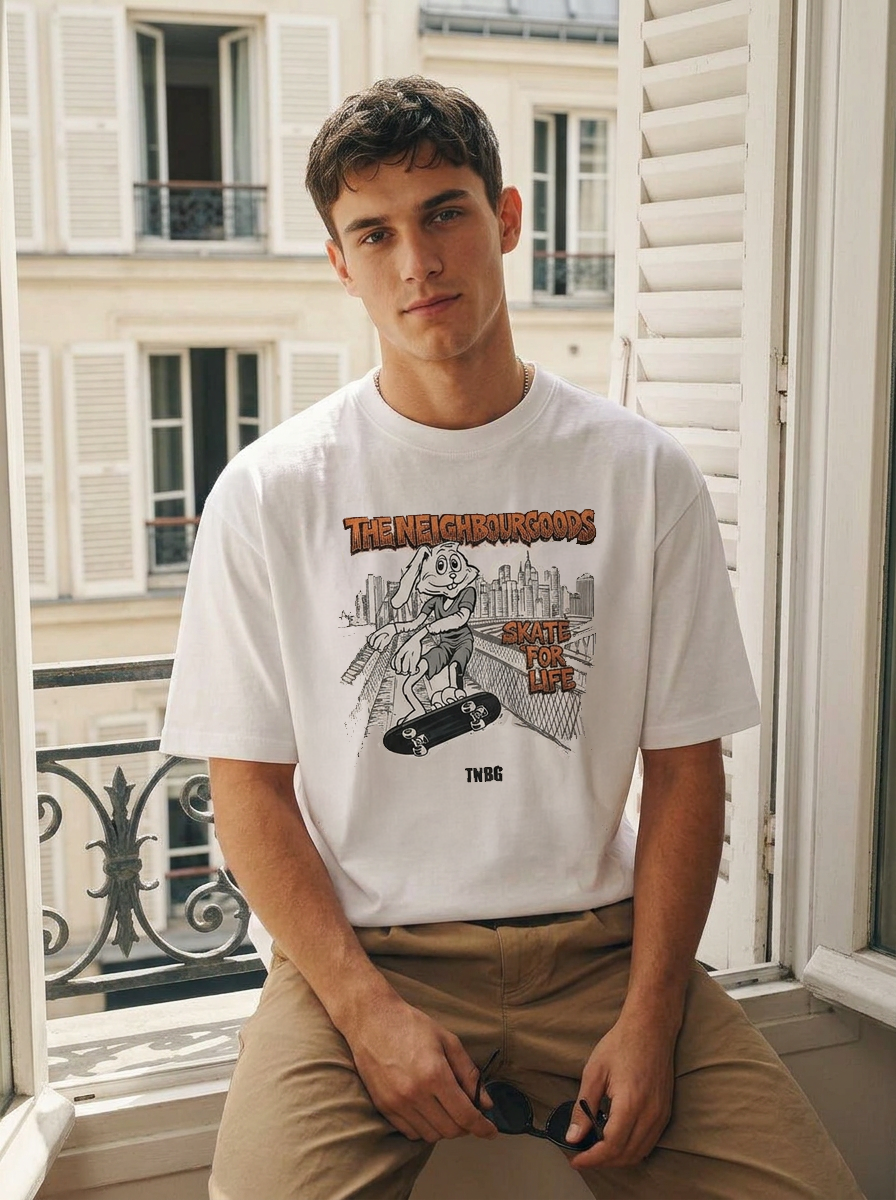 Skate Rabbit Oversize T-Shirt