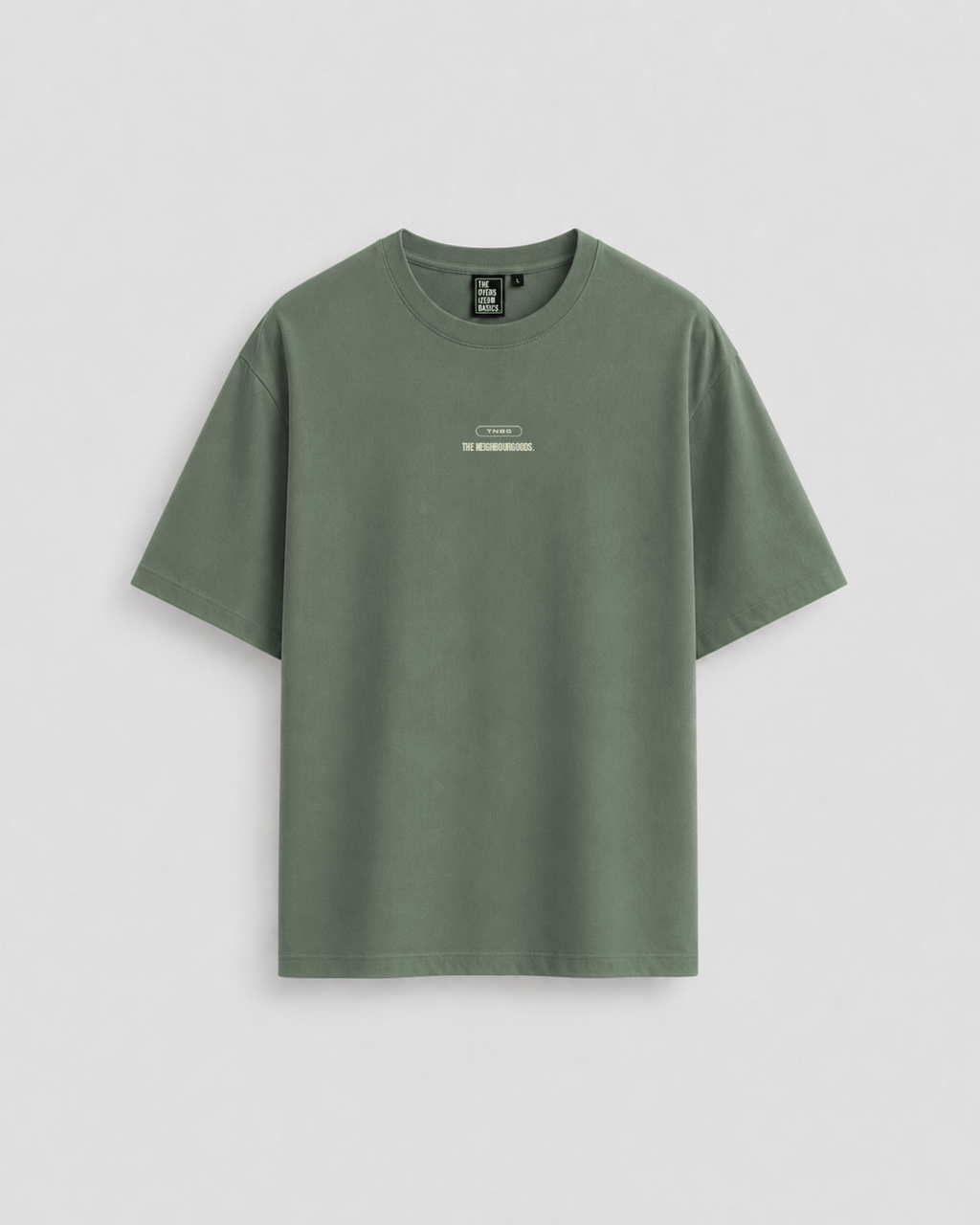 Bad Decisions Heavy Oversize T-Shirt Agave Green