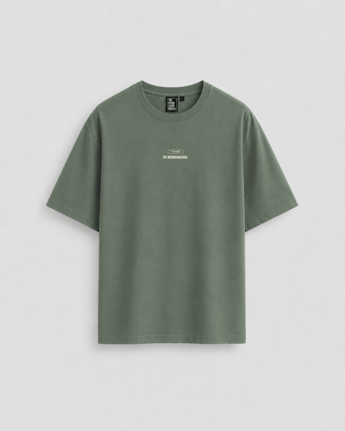 Bad Decisions Heavy Oversize T-Shirt Agave Green