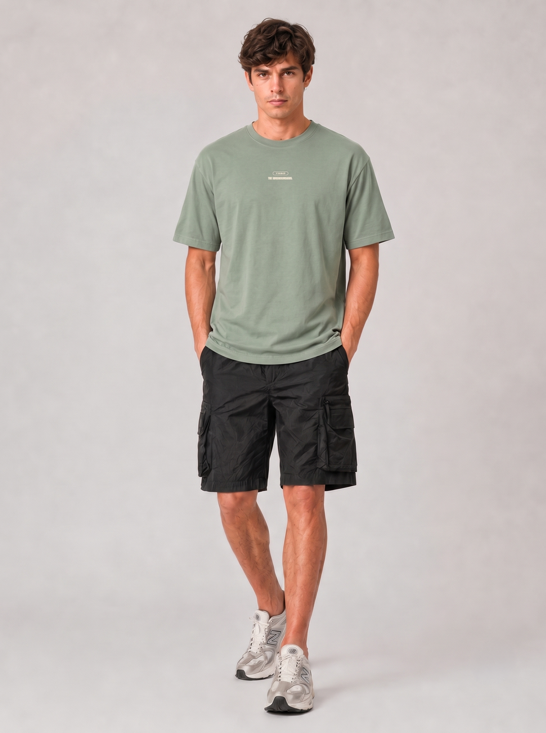 Bad Decisions Heavy Oversize T-Shirt Agave Green
