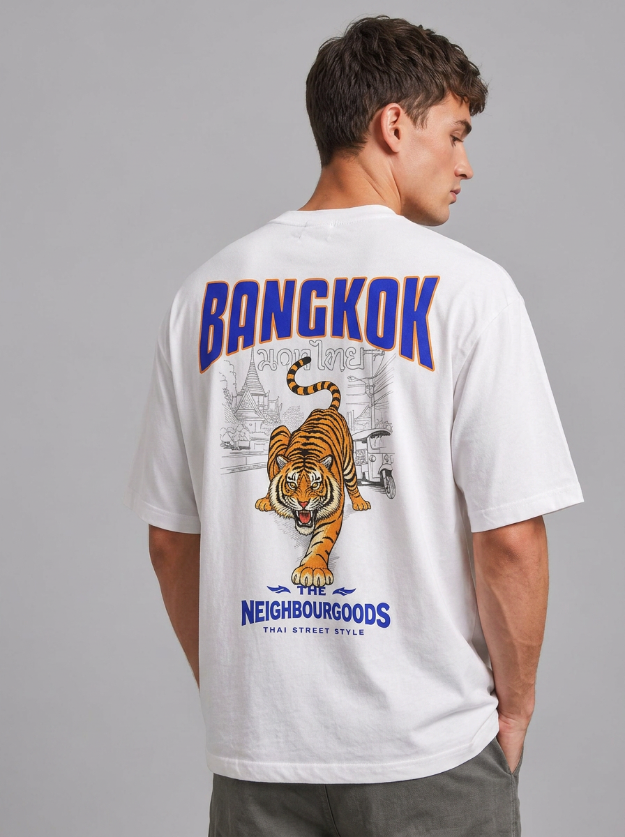 Bangkok Tiger Oversize T-Shirt