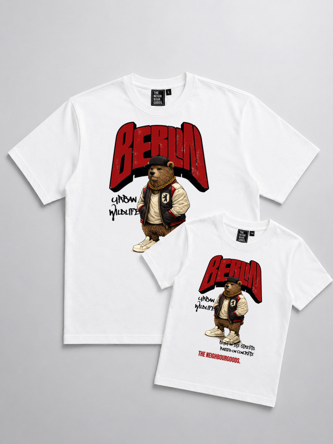 Berlin Bear Mini-Me T-Shirt-Bundle