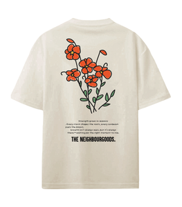 TNBG. BLOSSOM TEE OFFWHITE