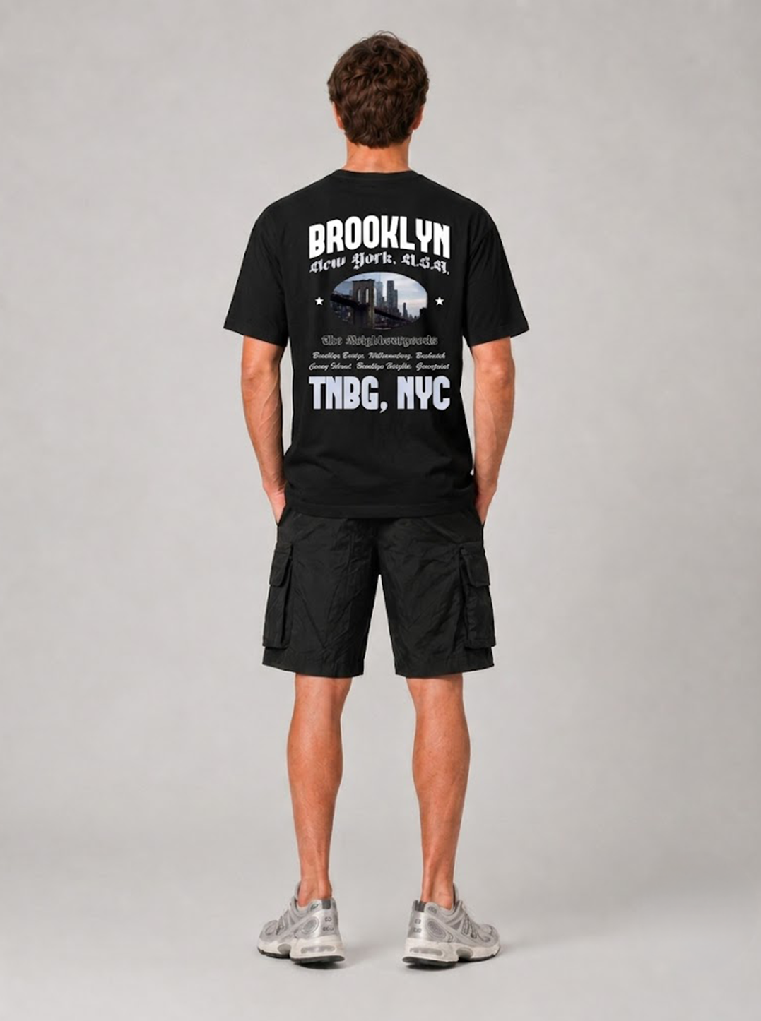 Brooklyn Heavy Oversize T-Shirt Black