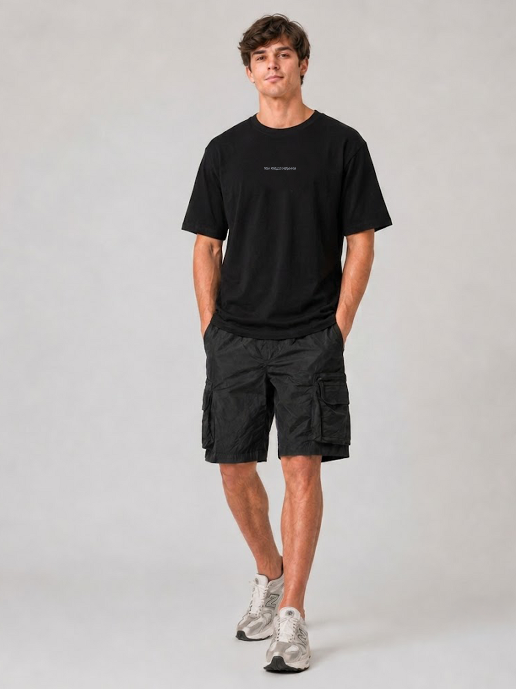 Brooklyn Heavy Oversize T-Shirt Black