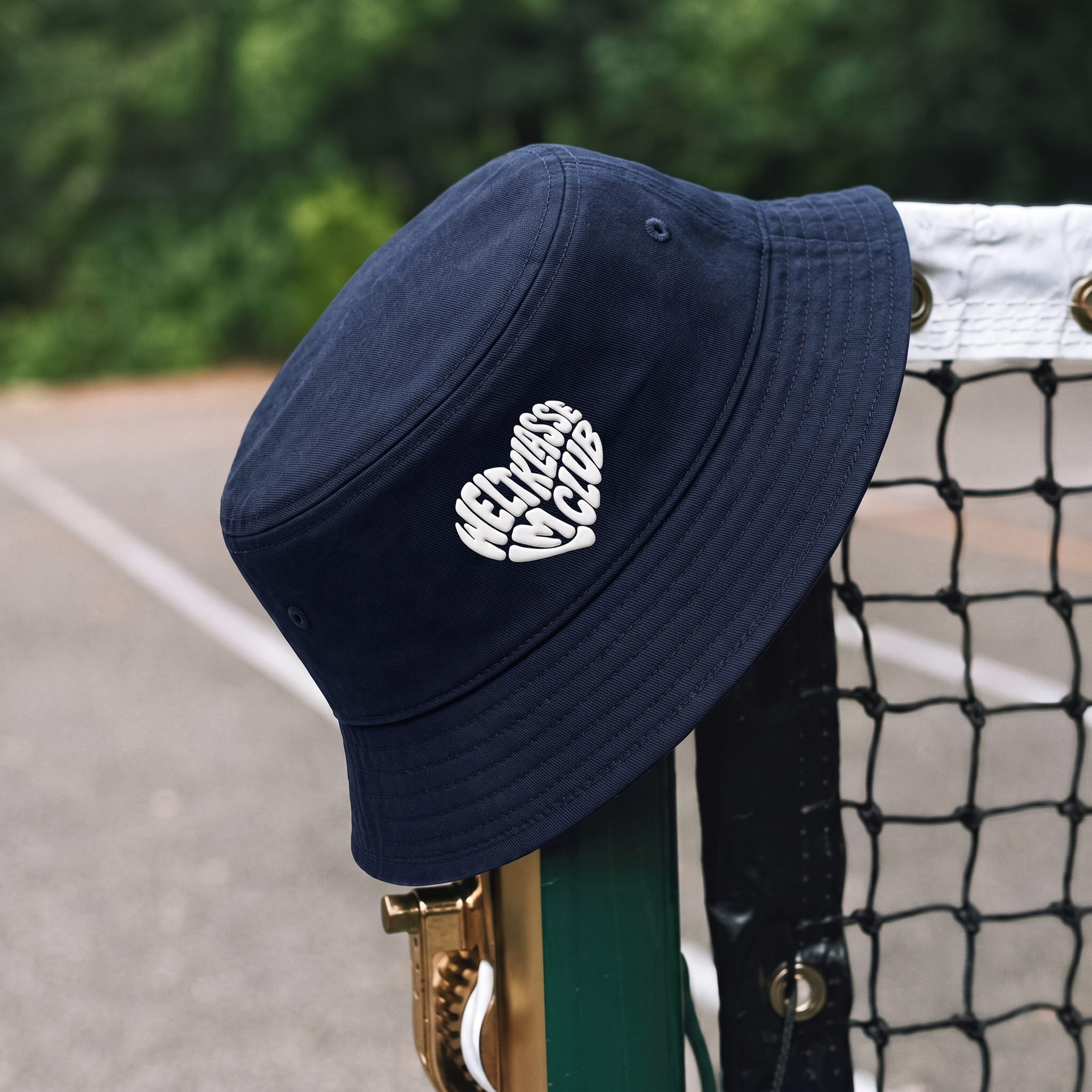 Weltklasse Heart Bucket Hat Navy