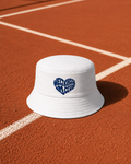 Weltklasse Heart Bucket Hat White