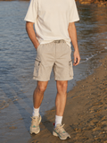 Tech Cargo Shorts Stone