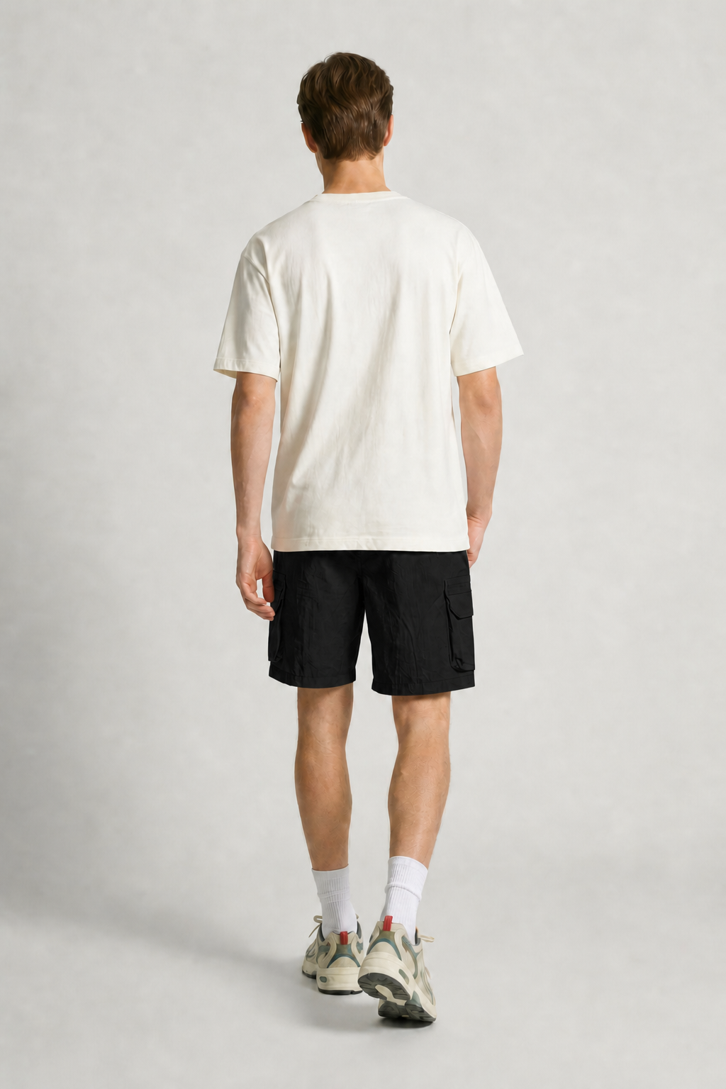 Tech Cargo Shorts Black