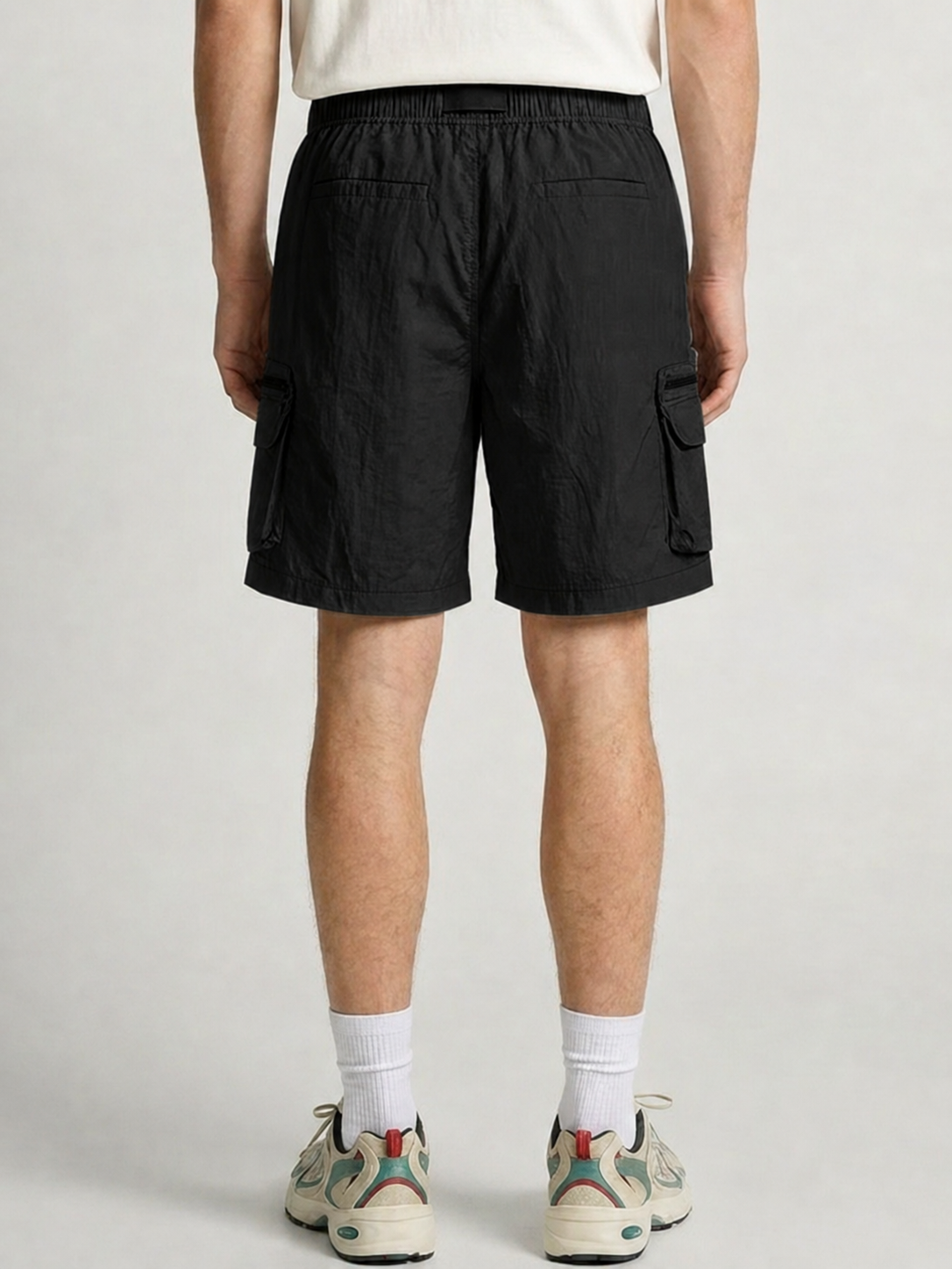 Tech Cargo Shorts Black