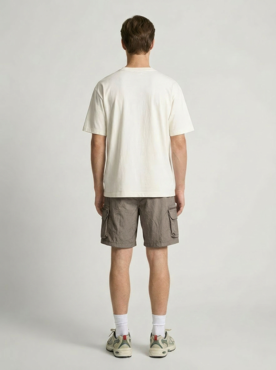 Tech Cargo Shorts Taupe