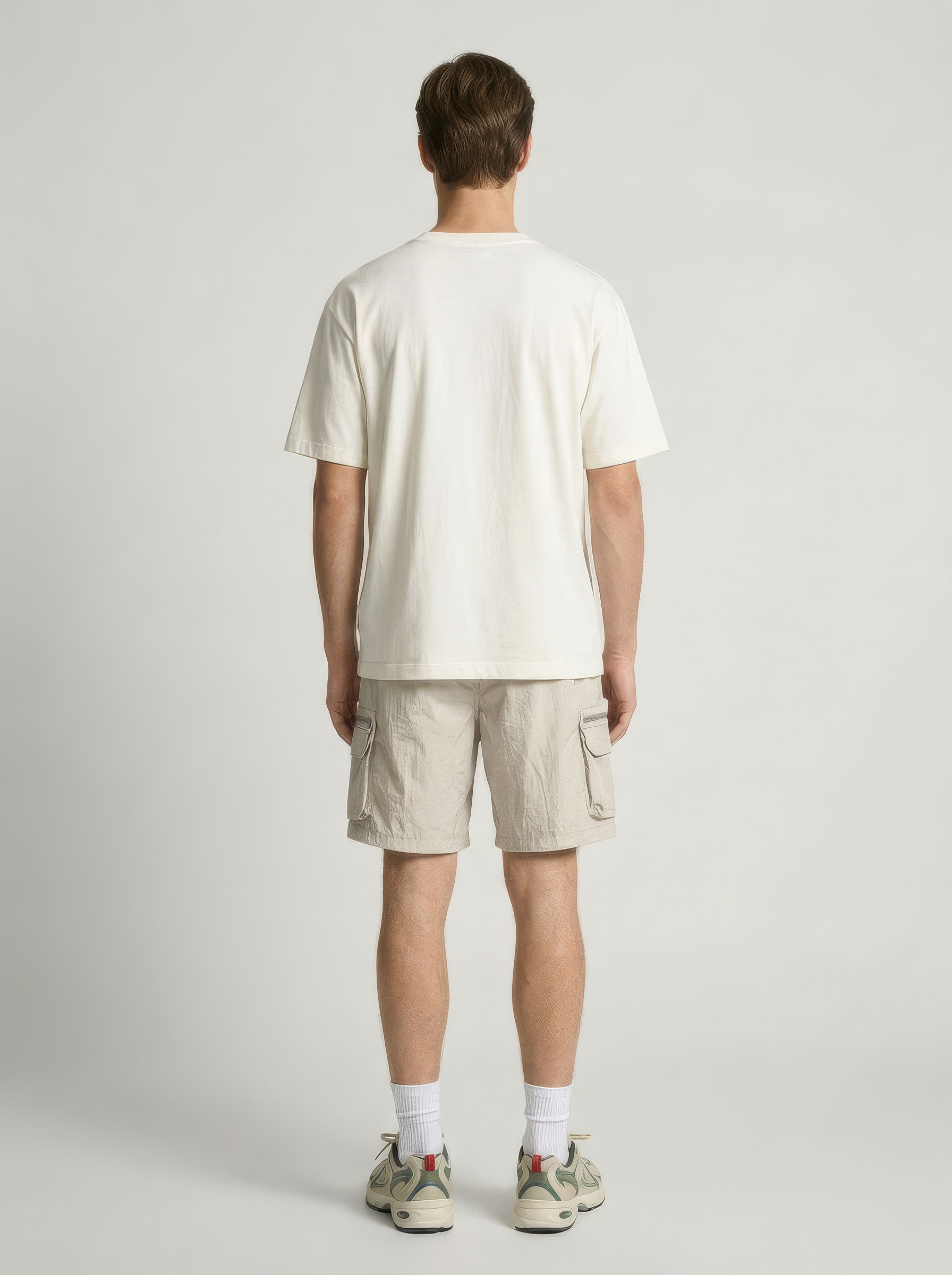 Tech Cargo Shorts Stone