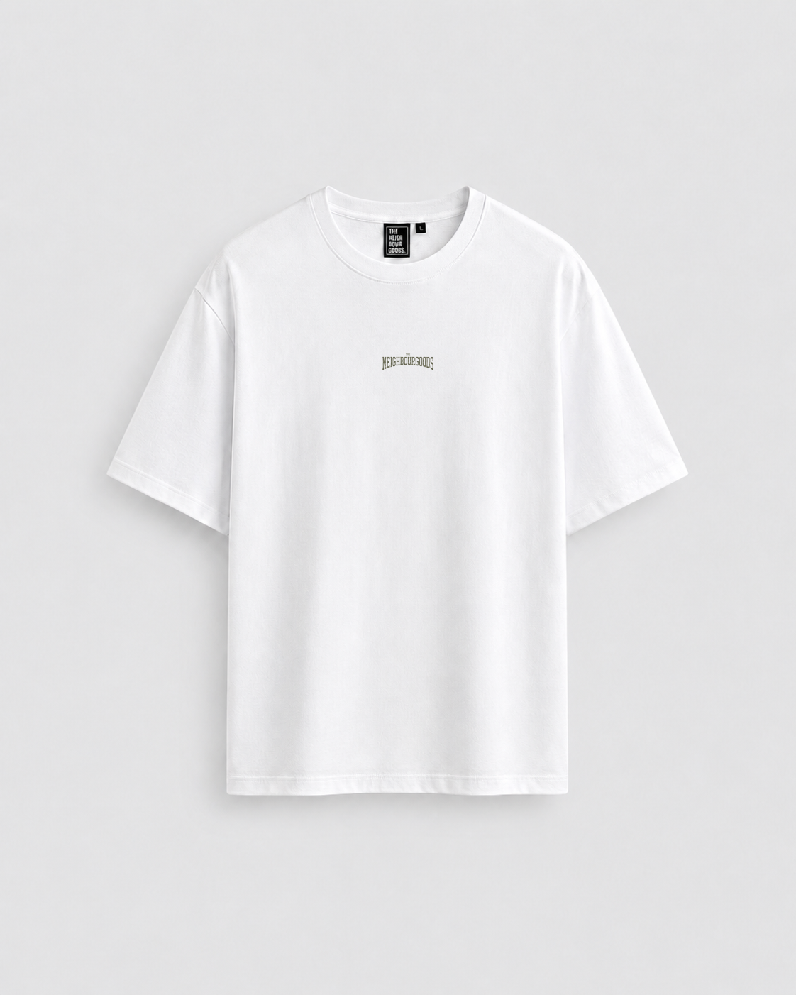 Cheetah Race Heavy Oversize T-Shirt White