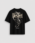 Desert Scorpion Heavy Oversize T-Shirt Black