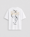 Desert Scorpion Heavy Oversize T-Shirt White