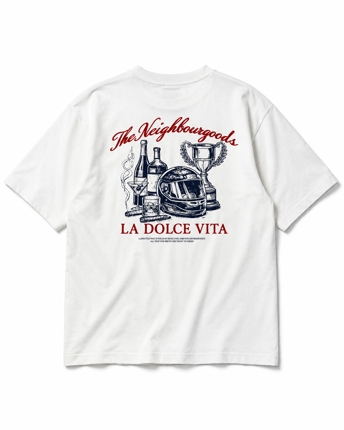 Dolce Vita Heavy Oversize T-Shirt White