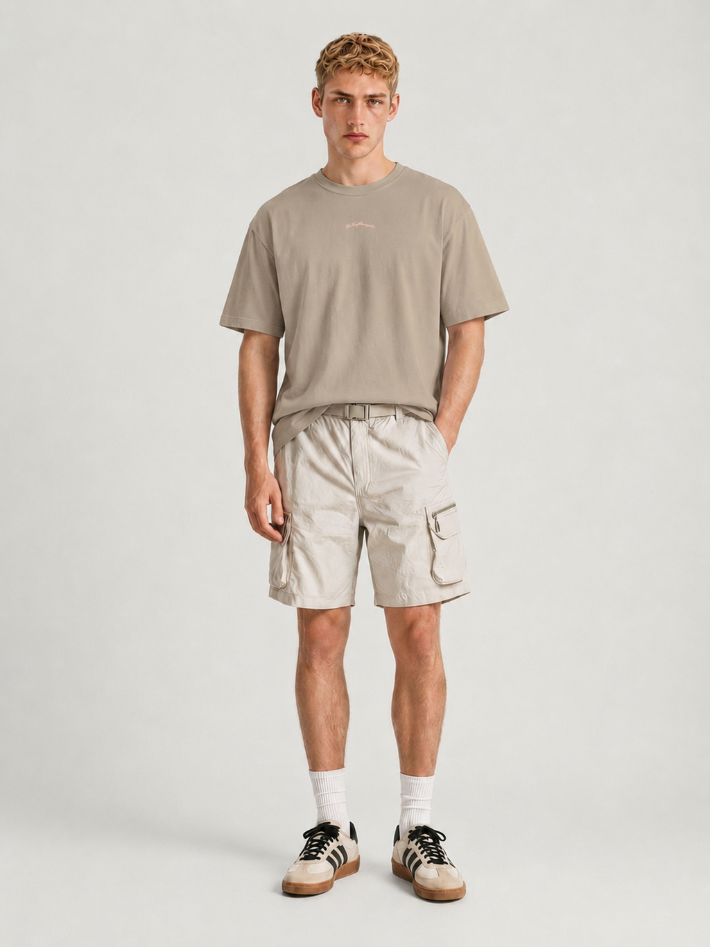 Dolce Vita Heavy Oversize T-Shirt Dusty Mud