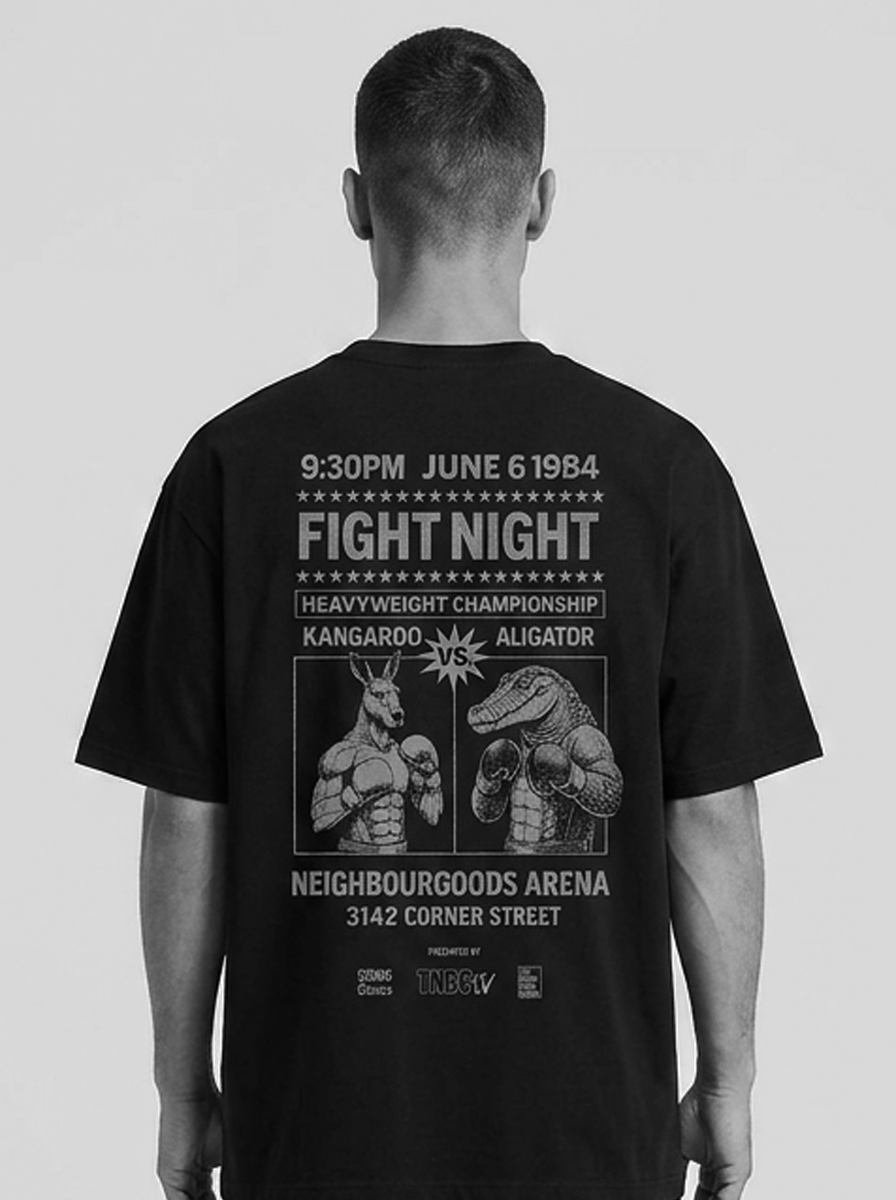 Fight Night Oversize T-Shirt