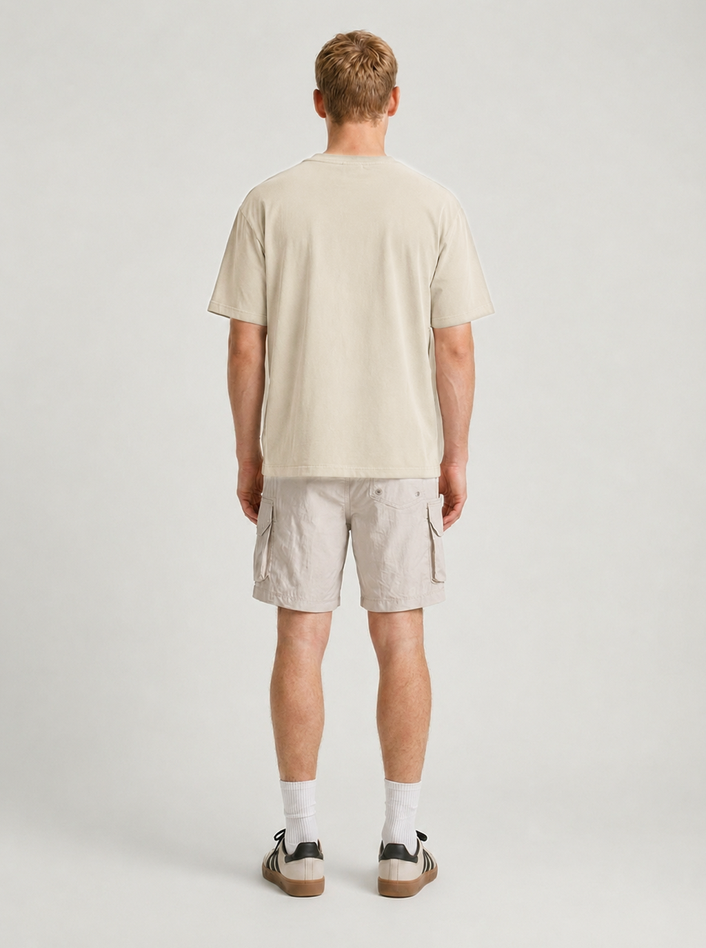 Horse Race Heavy Oversize T-Shirt Offwhite