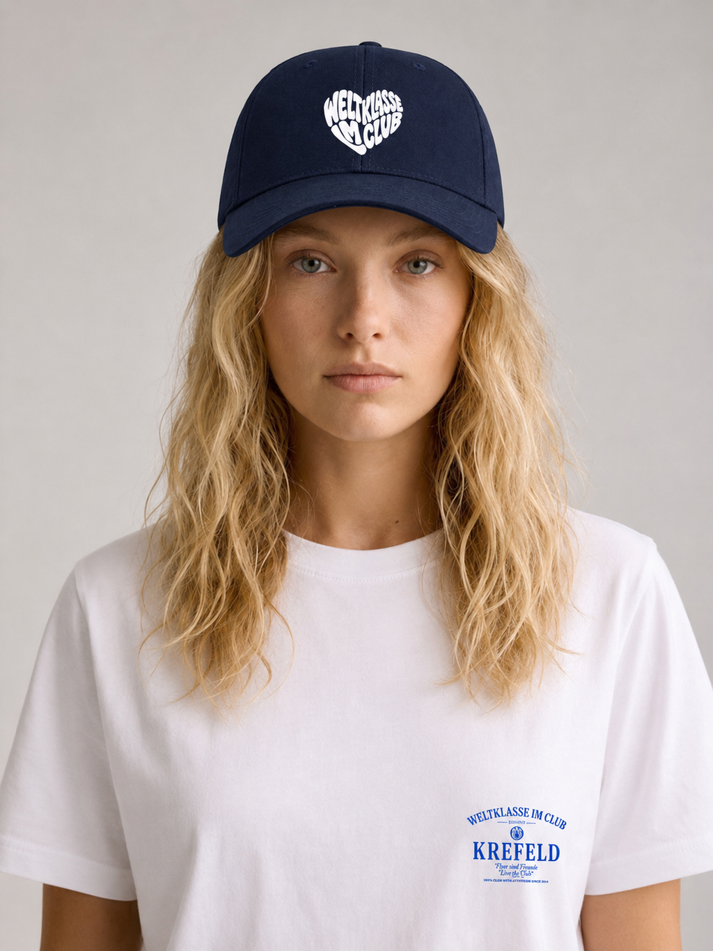 Weltklasse Heart Dad Cap Navy