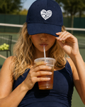 Weltklasse Heart Dad Cap Navy