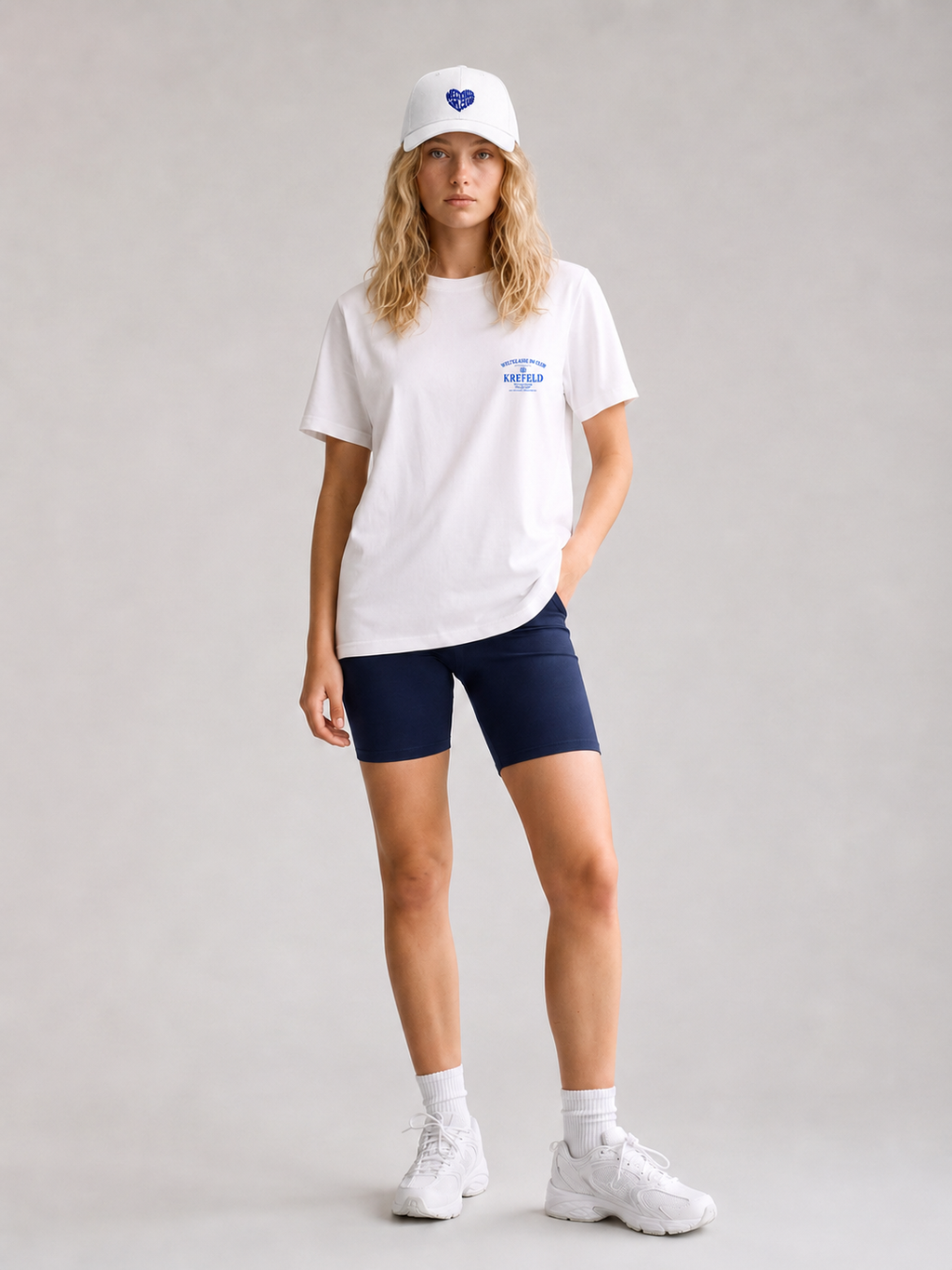 Weltklasse Heart Dad Cap White