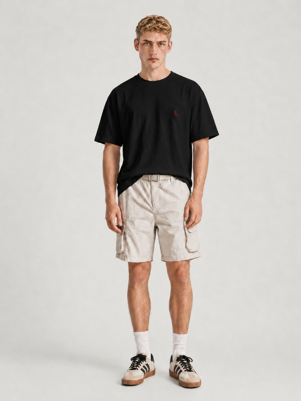 Icon T-Shirt Chili Black