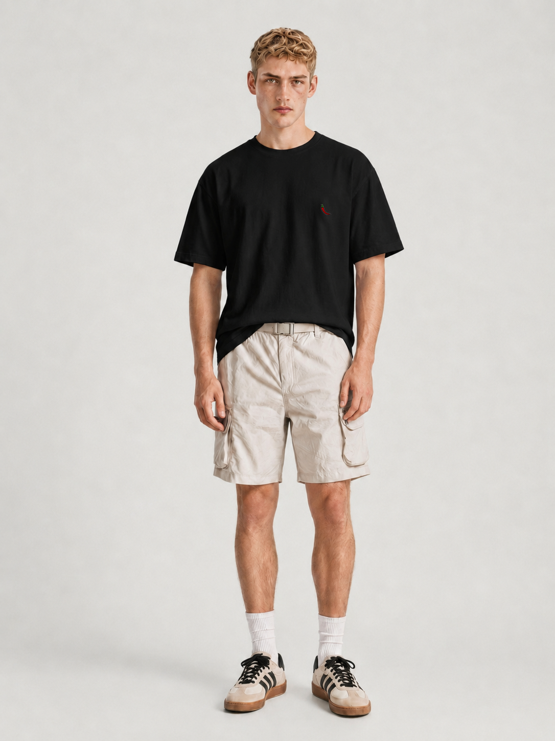 Icon T-Shirt Chili Black