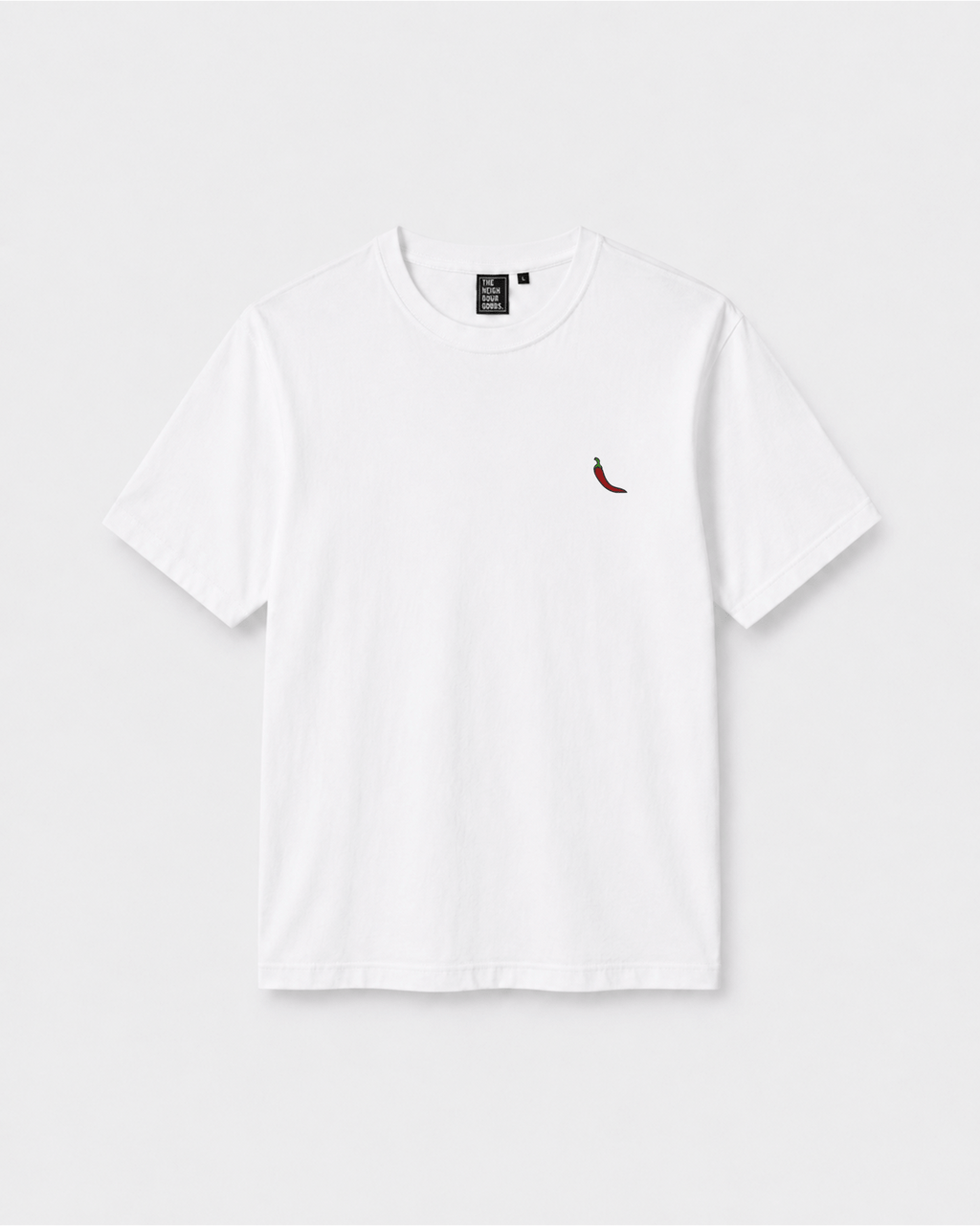 Icon T-Shirt Chilli White