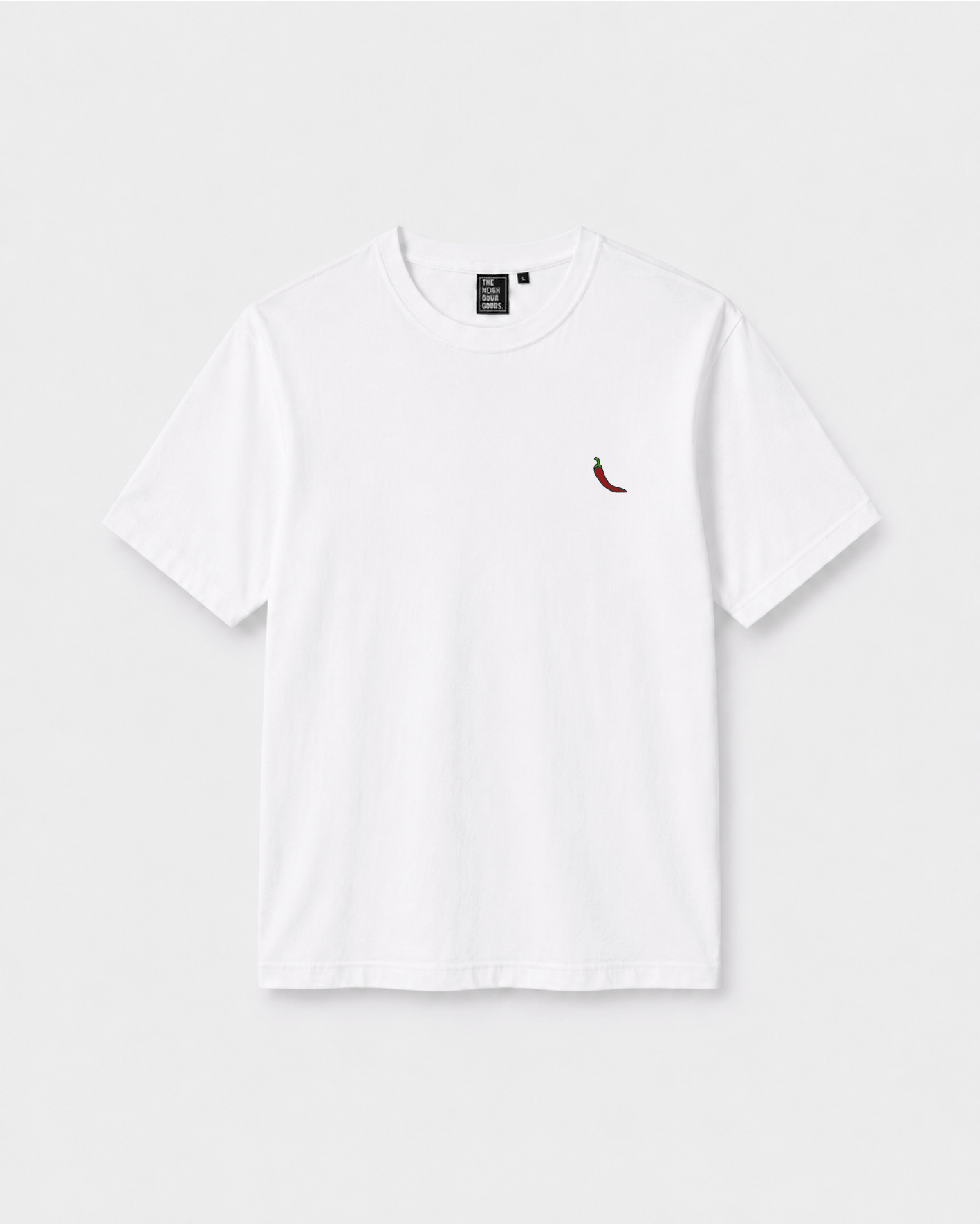 Icon T-Shirt Chilli White