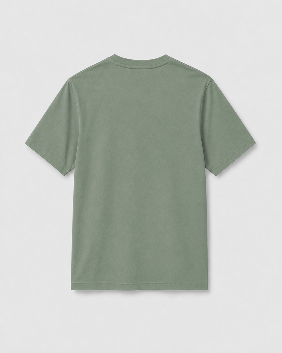 Icon T-Shirt Peace Finger Light Khaki
