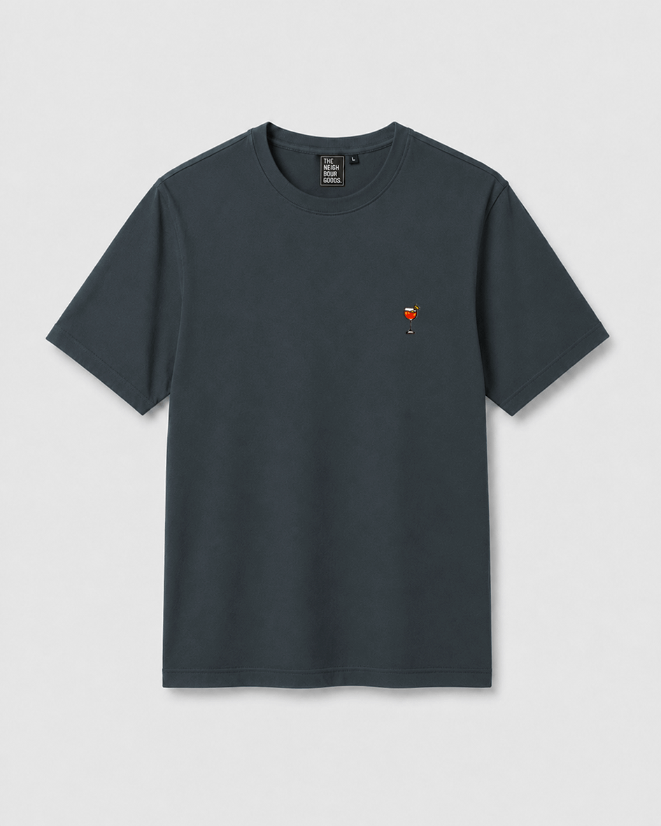 Icon T-Shirt Summer Cocktail Blue Antra