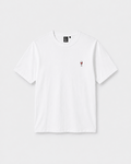 Icon T-Shirt Wine Glass White