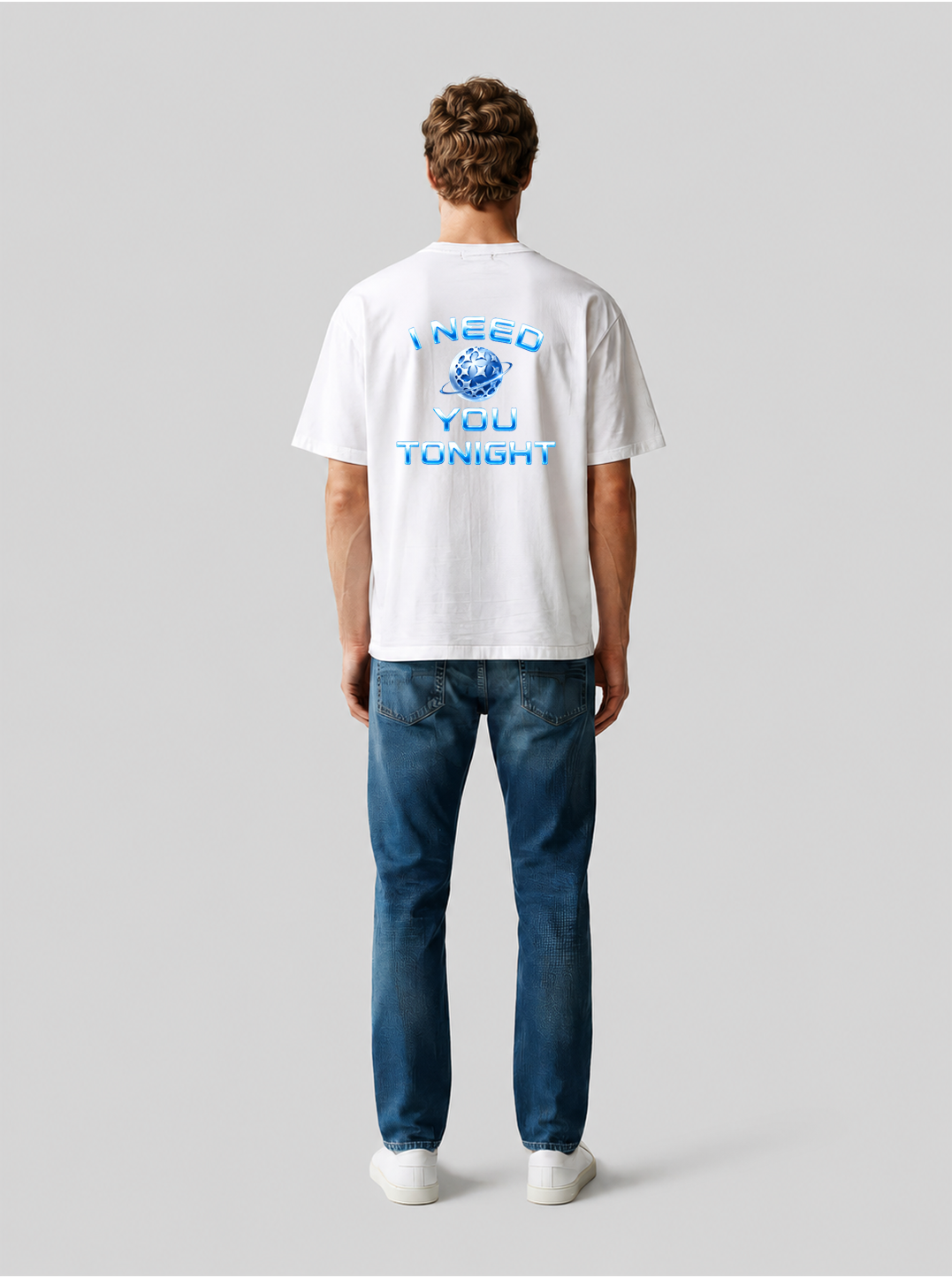 I Need you tonight T-Shirt white