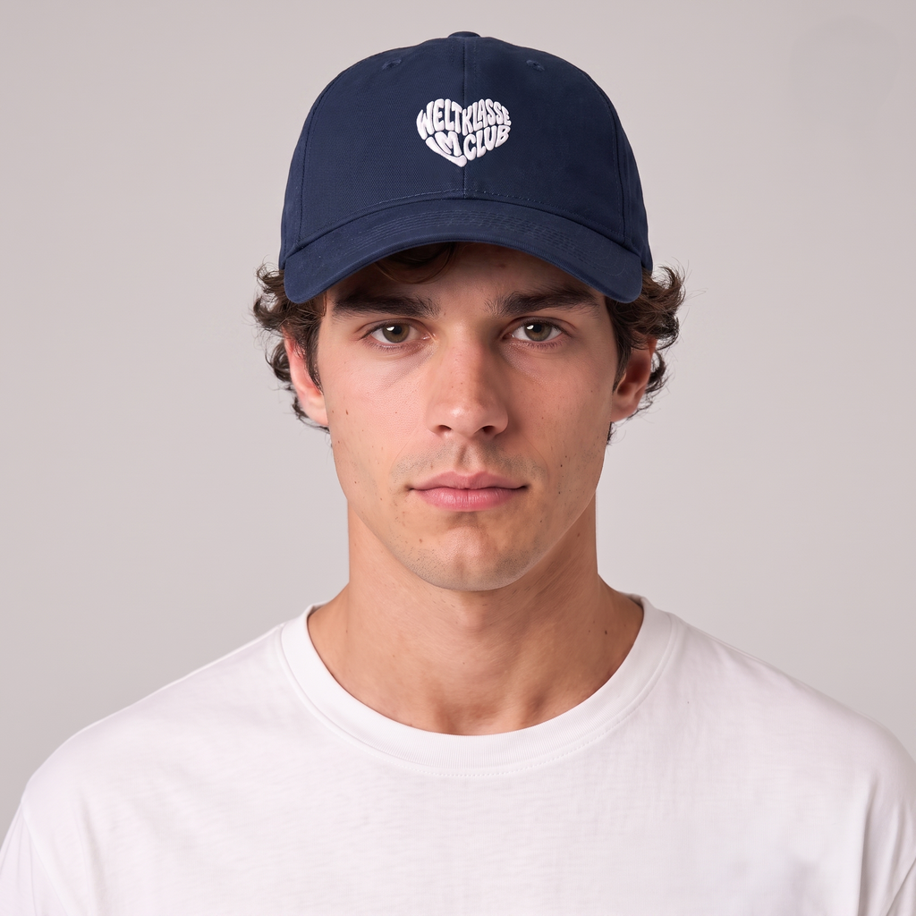 Weltklasse Heart Dad Cap Navy