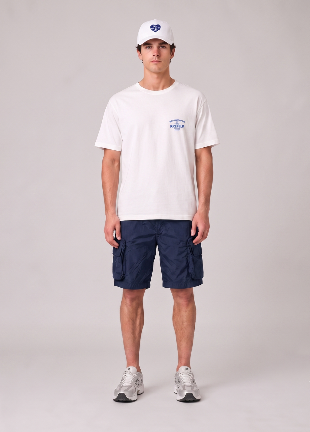 Weltklasse Heart Dad Cap White
