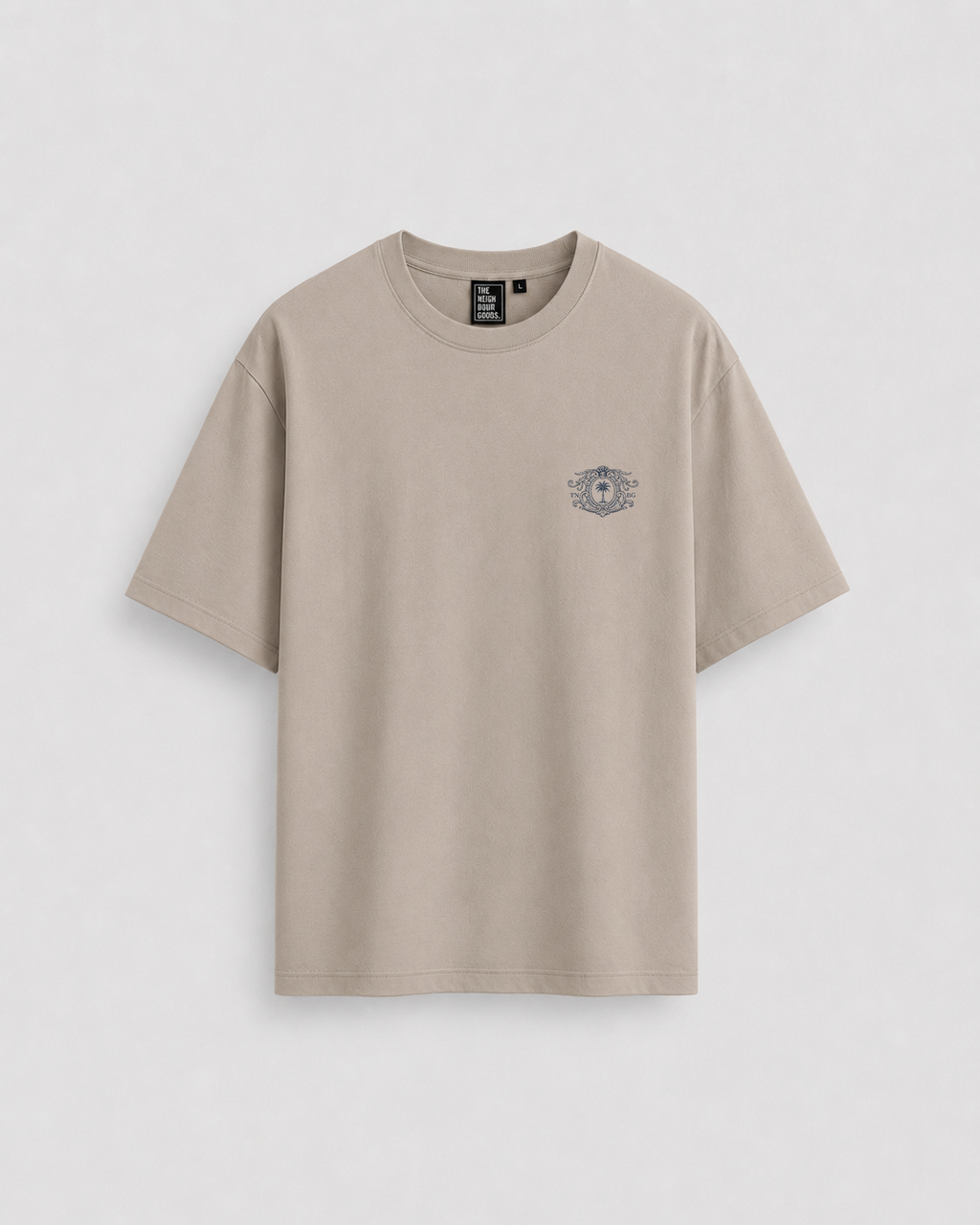 Luxury Yachting Heavy Oversize T-Shirt Dusty Mud