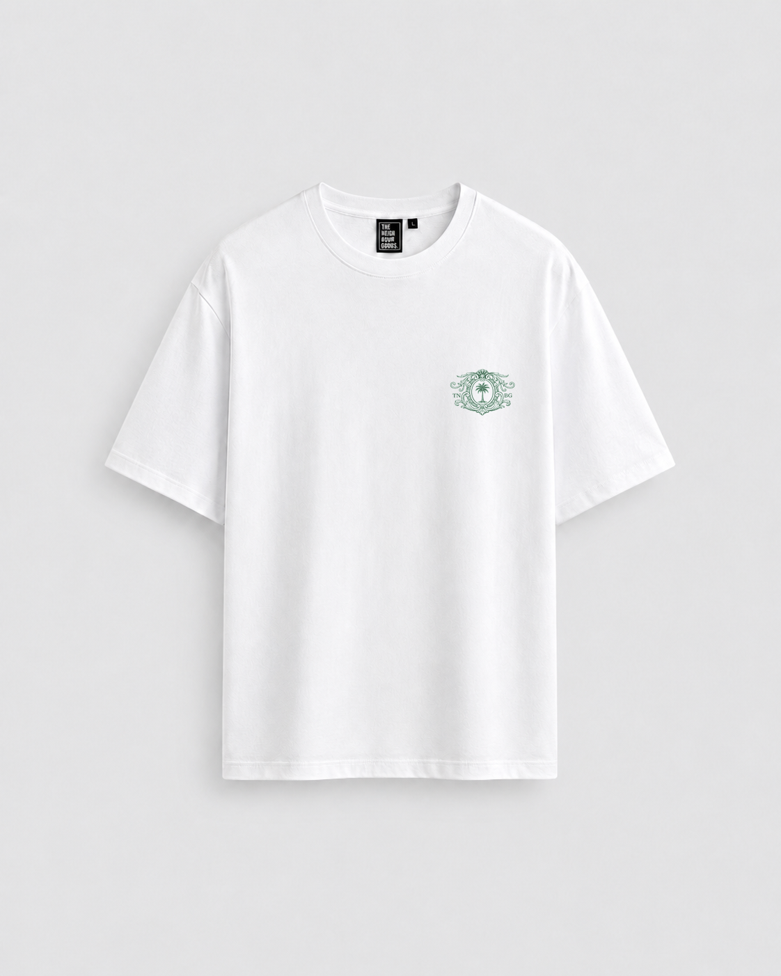 Luxury Yachting Heavy Oversize T-Shirt White