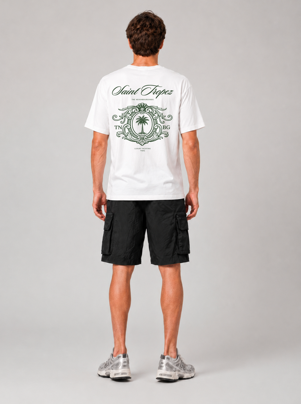 Luxury Yachting Heavy Oversize T-Shirt White