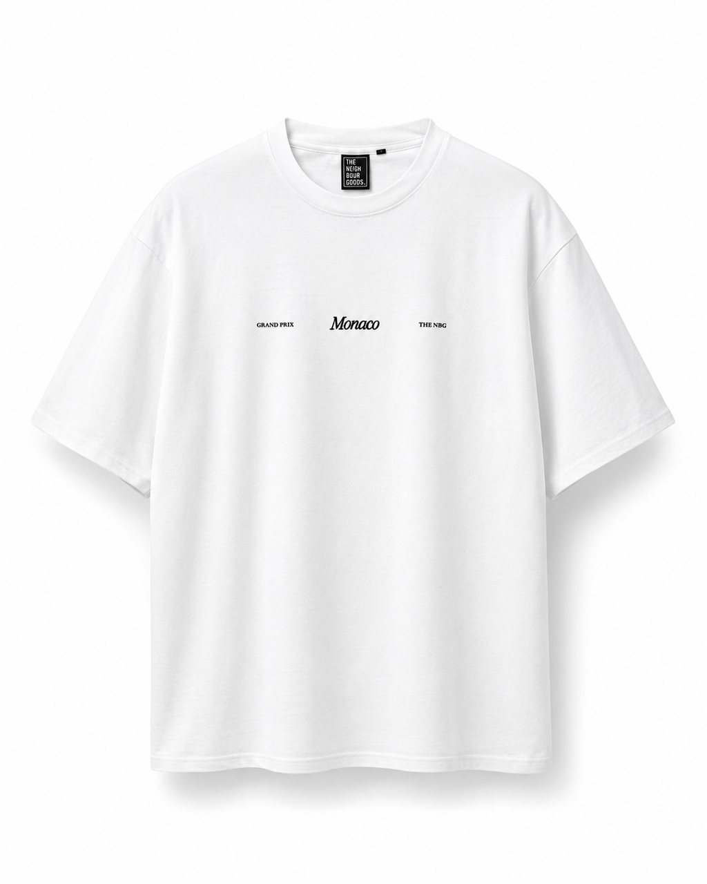 Monaco Racing Day Heavy Oversize T-Shirt White